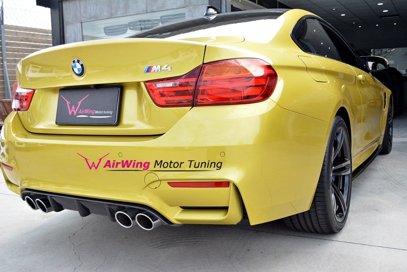BMW F80 M3-F82 M4 Performance carbon diffuser 02